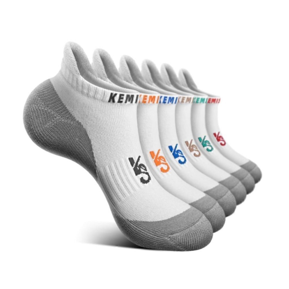 🧦Men Ankle Athletic Wicking Cushioned Running Walking-Arch Compression Support.
